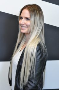 Hair extension - the finished result