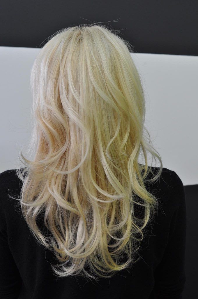 After the Olaplex stand-alone treatment