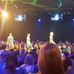 The atmosphere around the catwalk of Fellowship of British Hairdressing