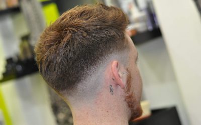The mid skin fade – a masculine, sporty hairstyle for gents