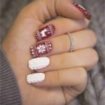 Christmas nails - Knitwear