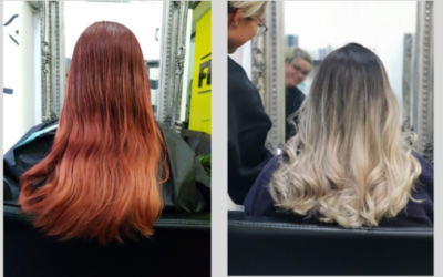 From crimson red to a soft ash blonde balayage: A colour makeover in pictures