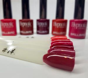 Red gel polish selection: our favourits